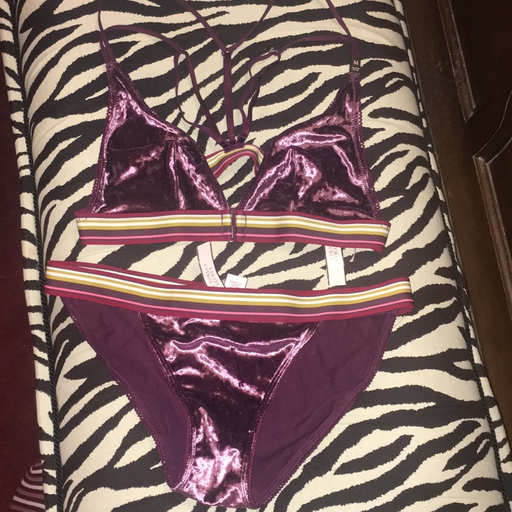 VS bralette and matching pantie